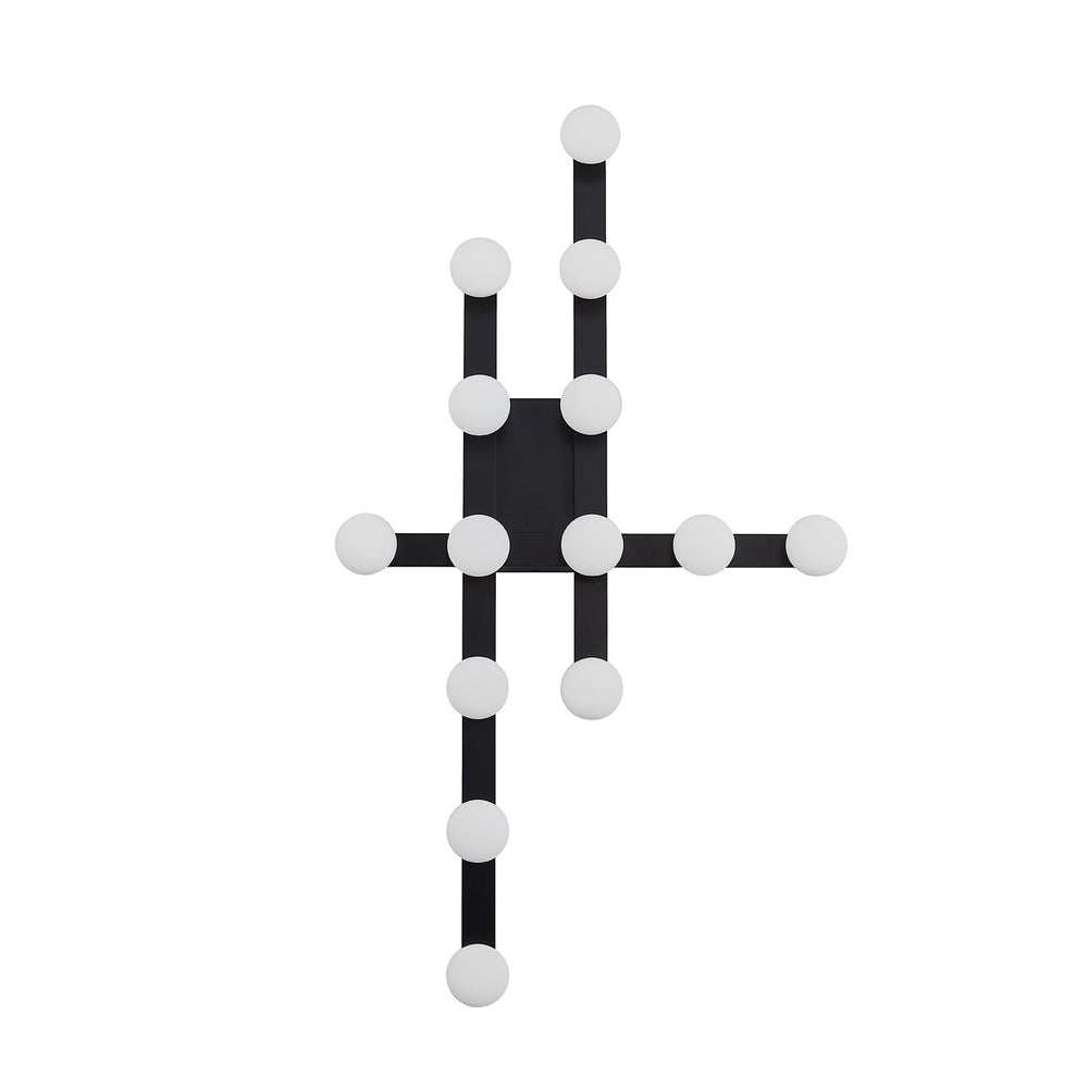 Kuzco Canada - LED Wall Sconce - Rezz - Black- Union Lighting Luminaires Decor