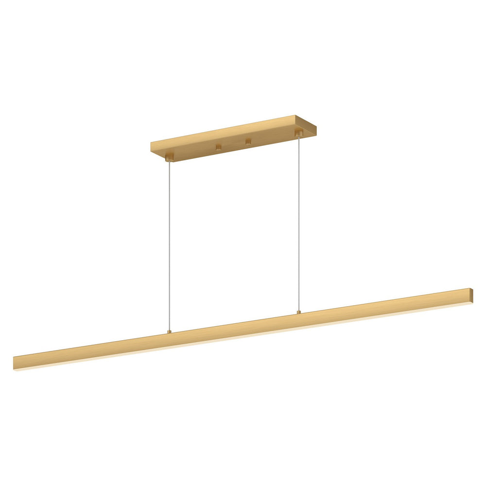 Kuzco Canada - LED Linear Pendant - Vega - Brushed Gold- Union Lighting Luminaires Decor