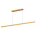 Kuzco Canada - LED Linear Pendant - Vega - Brushed Gold- Union Lighting Luminaires Decor