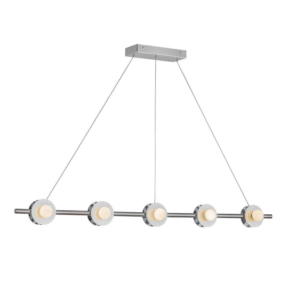 Kuzco Canada - LED Linear Pendant - Elixir - Chrome- Union Lighting Luminaires Decor
