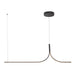 Kuzco Canada - LED Linear Pendant - Thread - Black- Union Lighting Luminaires Decor