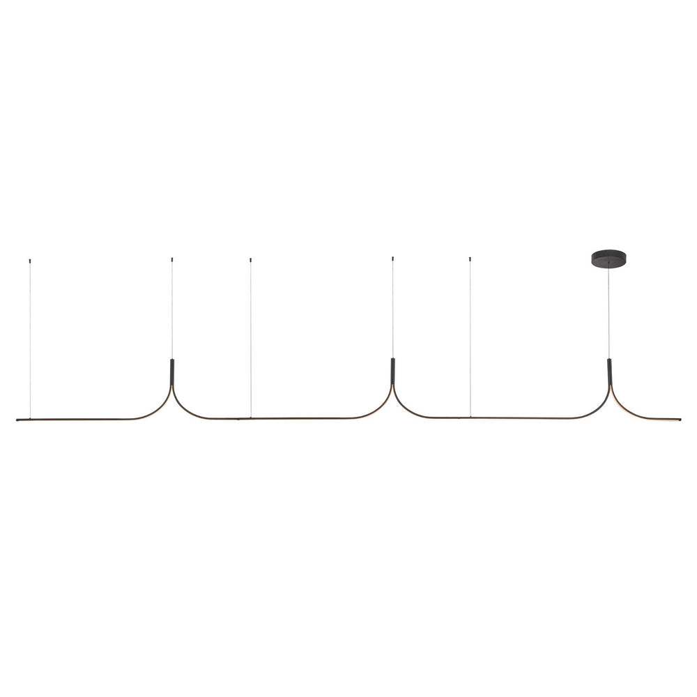 Kuzco Canada - LED Linear Pendant - Thread - Black- Union Lighting Luminaires Decor