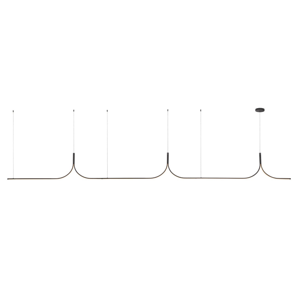 Kuzco Canada - LED Linear Pendant - Thread - Black- Union Lighting Luminaires Decor