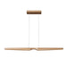 Kuzco Canada - LED Linear Pendant - Dakota - Beech Wood- Union Lighting Luminaires Decor