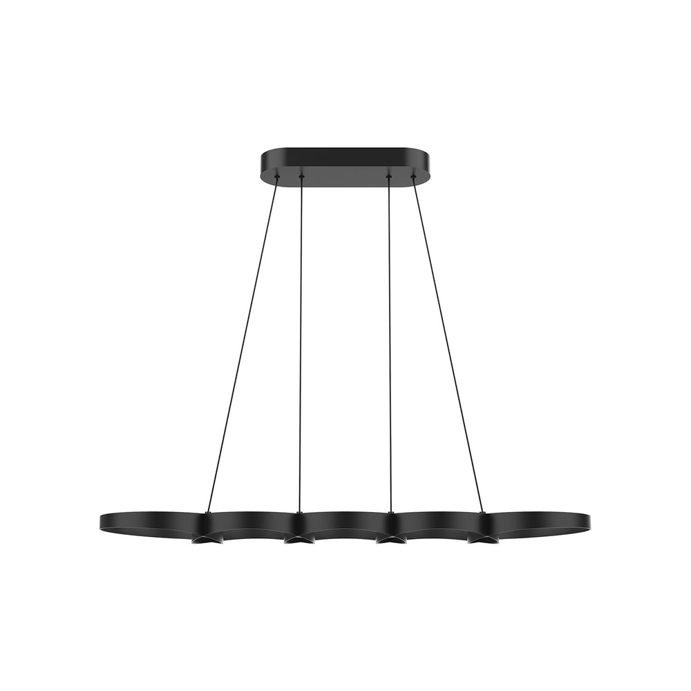 Kuzco Canada - LED Linear Pendant - Maestro - Black- Union Lighting Luminaires Decor