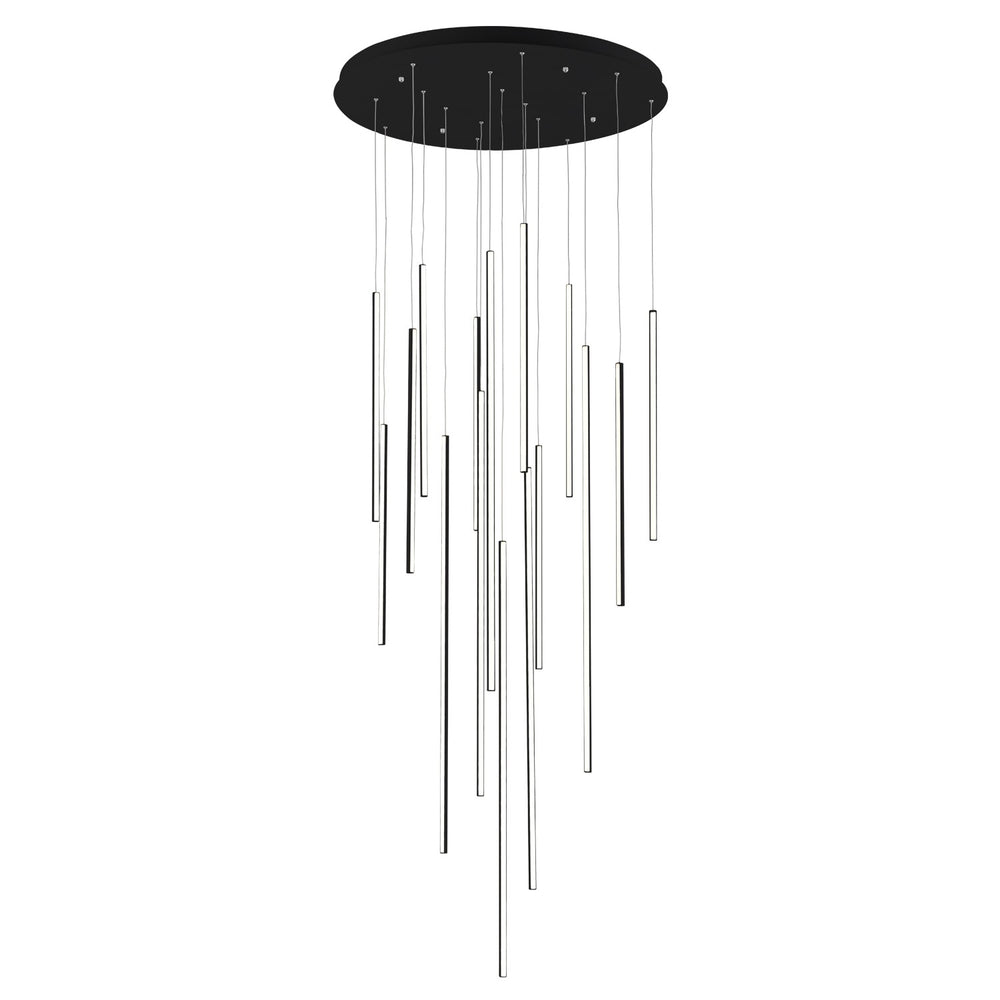 Kuzco Canada - LED Pendant - Chute - Black- Union Lighting Luminaires Decor