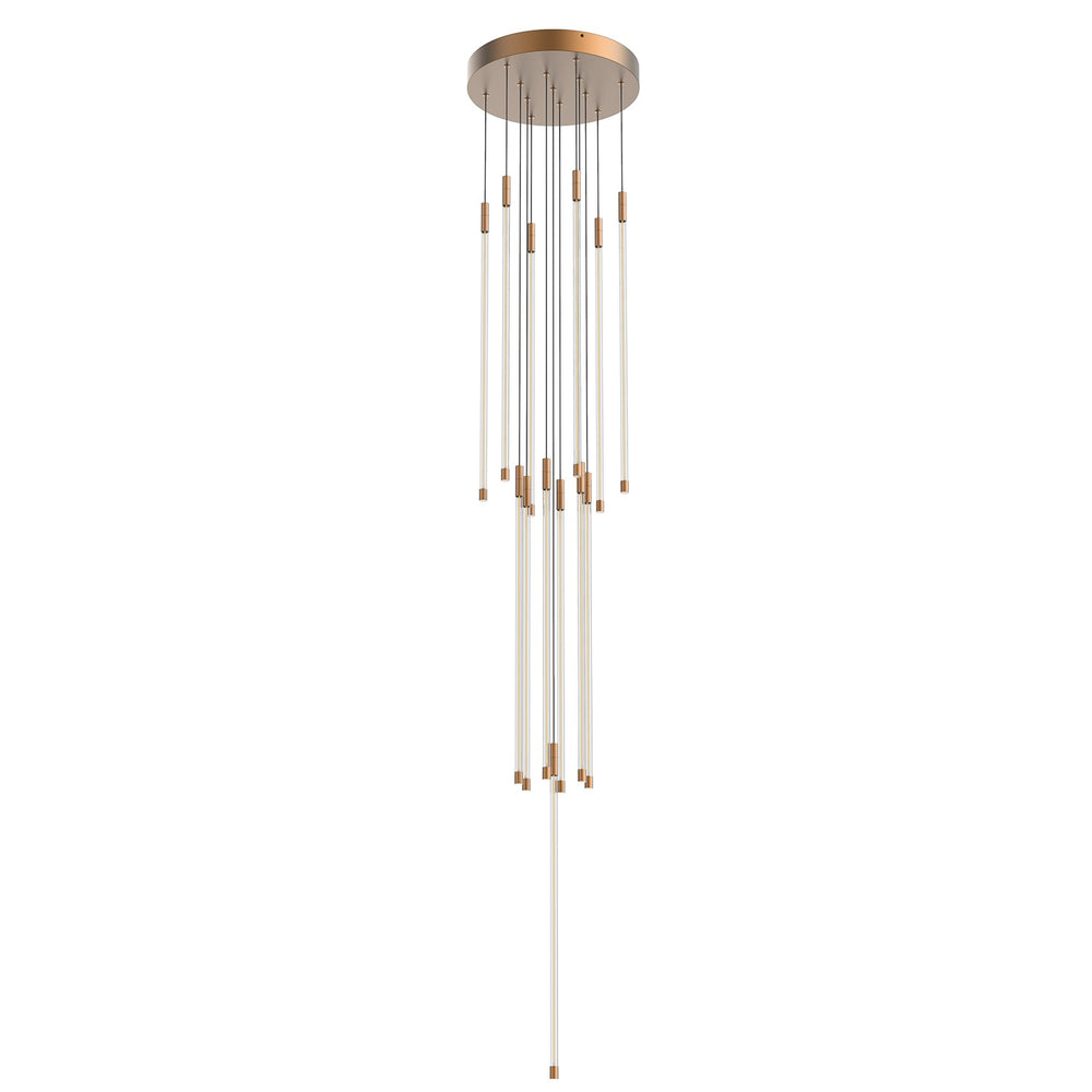 Kuzco Canada - LED Pendant - Motif - Brushed Gold- Union Lighting Luminaires Decor