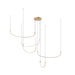 Kuzco Canada - LED Pendant - Talis - Brushed Gold- Union Lighting Luminaires Decor