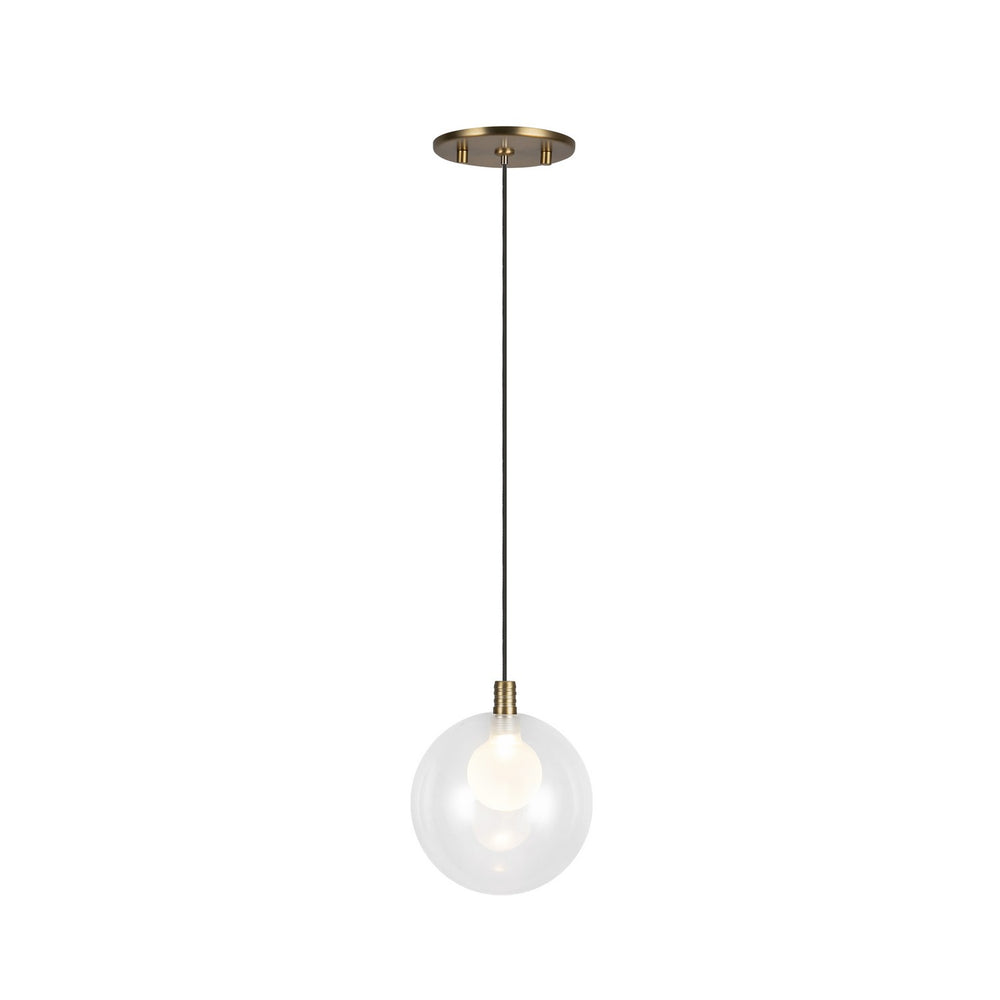 Kuzco Canada - LED Pendant - Bolla - Brushed Gold- Union Lighting Luminaires Decor
