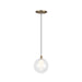 Kuzco Canada - LED Pendant - Bolla - Brushed Gold- Union Lighting Luminaires Decor