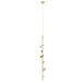 Kuzco Canada - LED Island Pendant - Geode - Brushed Gold- Union Lighting Luminaires Decor