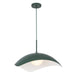 Kuzco Canada - One Light Pendant - Kirby - Pine Green- Union Lighting Luminaires Decor