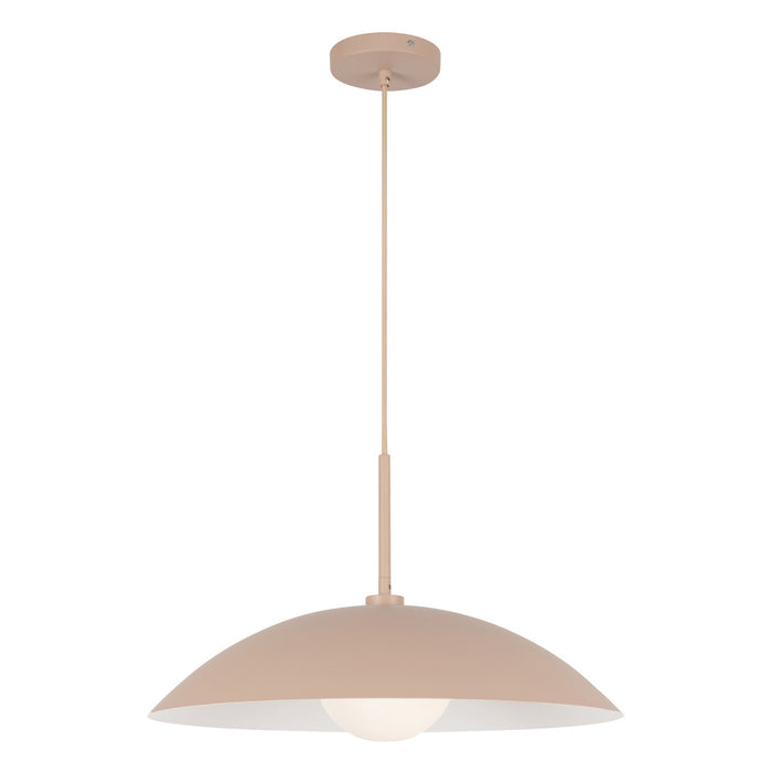 Kuzco Canada - One Light Pendant - Regent - Peach- Union Lighting Luminaires Decor