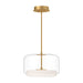 Kuzco Canada - LED Pendant - Enkel - Clear/Brushed Gold- Union Lighting Luminaires Decor