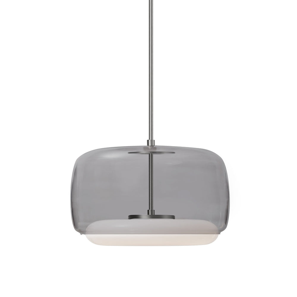 Kuzco Canada - LED Pendant - Enkel - Smoked/Brushed Nickel- Union Lighting Luminaires Decor
