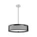 Kuzco Canada - LED Pendant - Dalton - Black Organza- Union Lighting Luminaires Decor