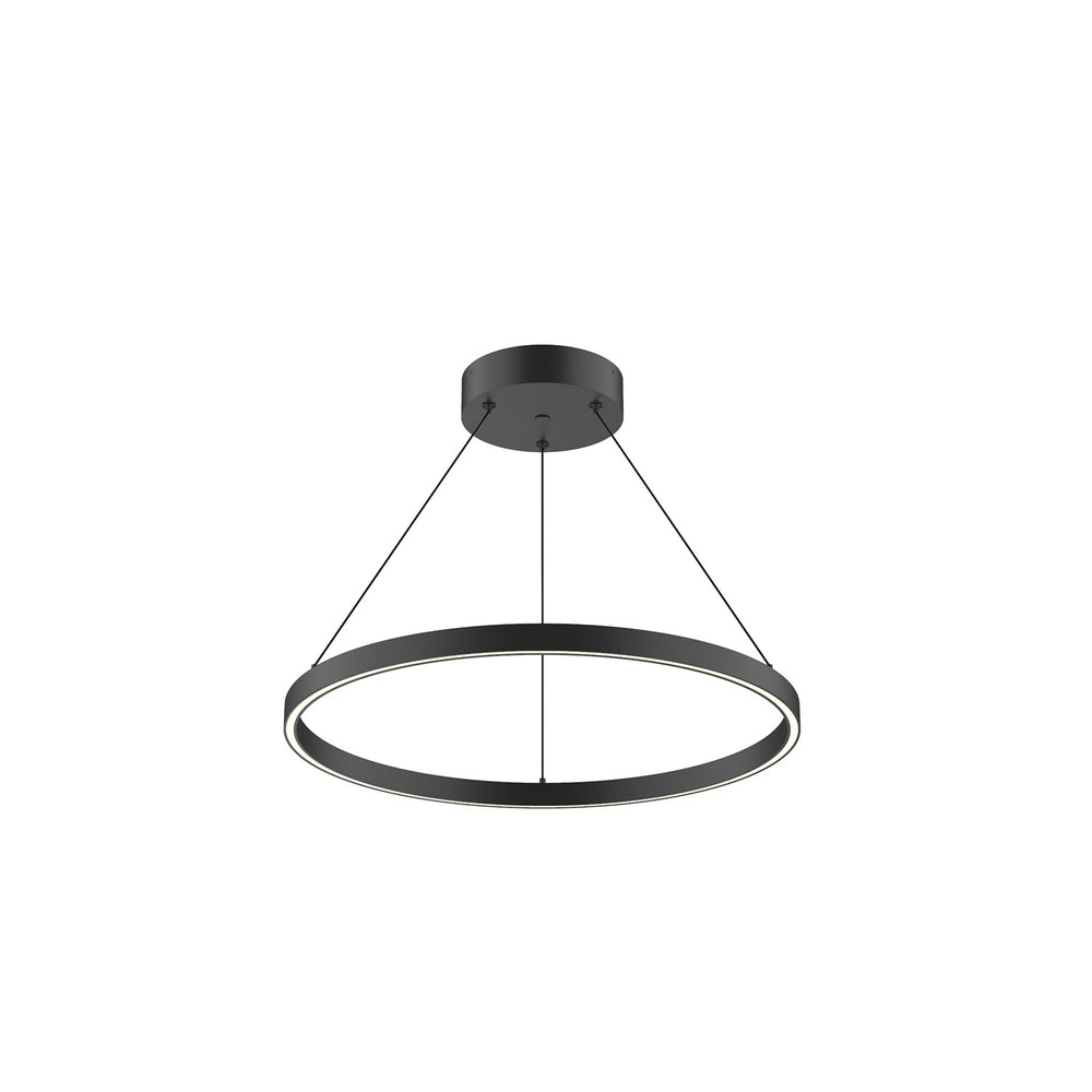 Kuzco Canada - LED Pendant - Cerchio - Black- Union Lighting Luminaires Decor