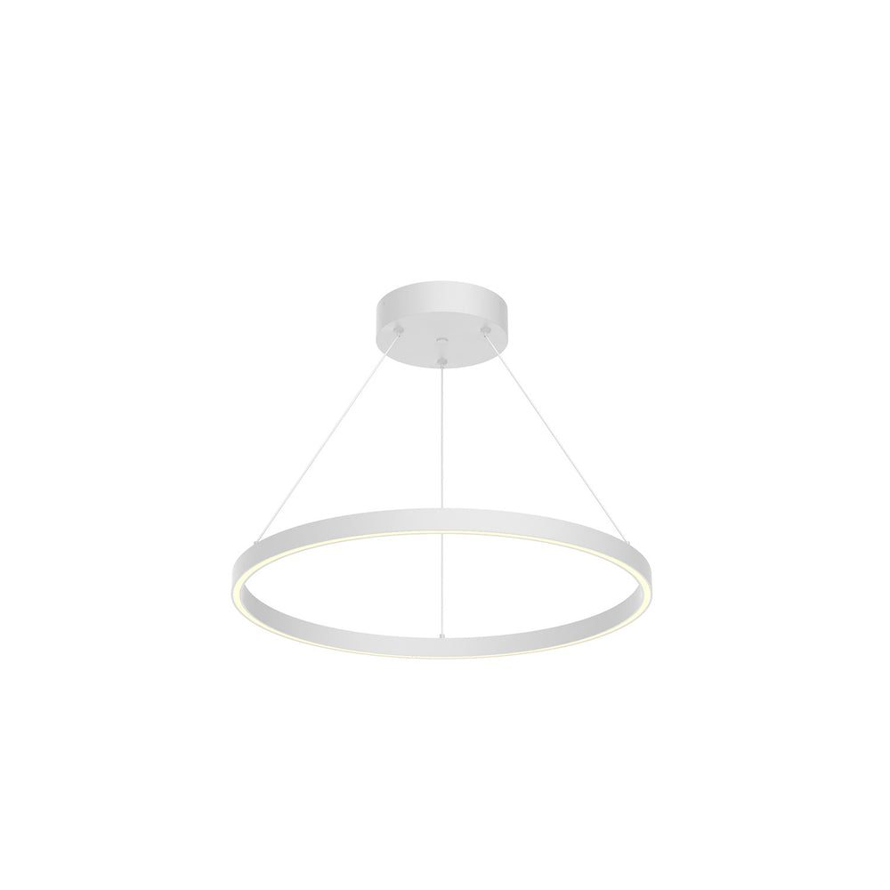 Kuzco Canada - LED Pendant - Cerchio - White- Union Lighting Luminaires Decor