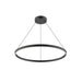 Kuzco Canada - LED Pendant - Cerchio - Black- Union Lighting Luminaires Decor