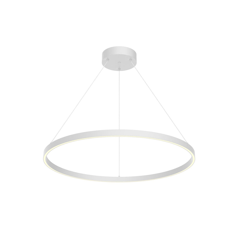 Kuzco Canada - LED Pendant - Cerchio - White- Union Lighting Luminaires Decor