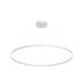 Kuzco Canada - LED Pendant - Cerchio - White- Union Lighting Luminaires Decor