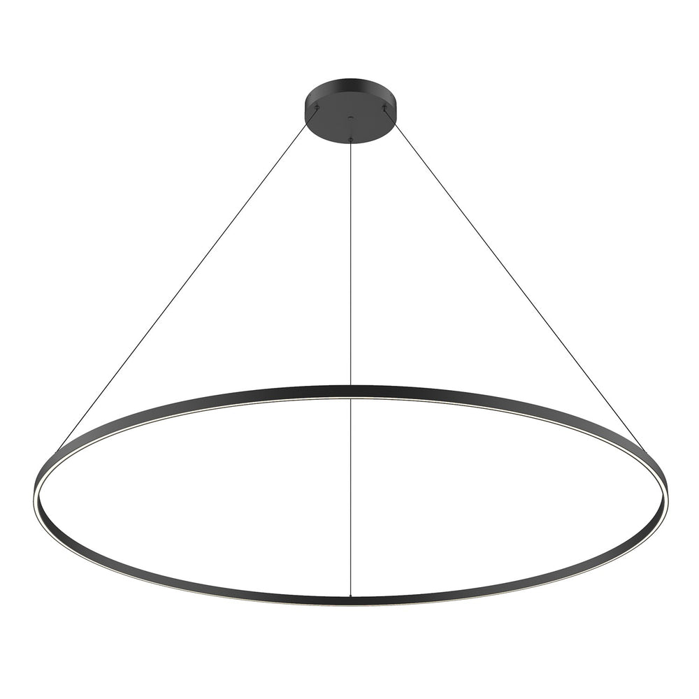 Kuzco Canada - LED Pendant - Cerchio - Black- Union Lighting Luminaires Decor