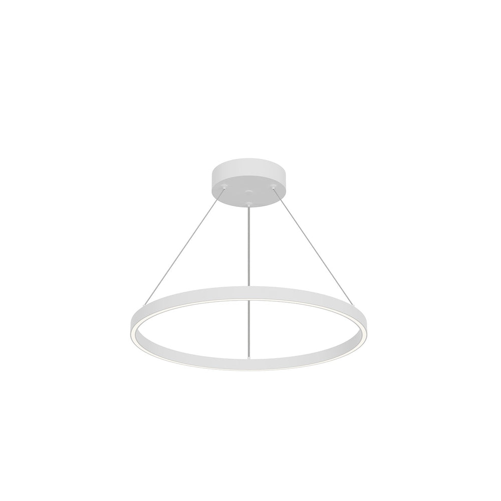 Kuzco Canada - LED Pendant - Cerchio - White- Union Lighting Luminaires Decor