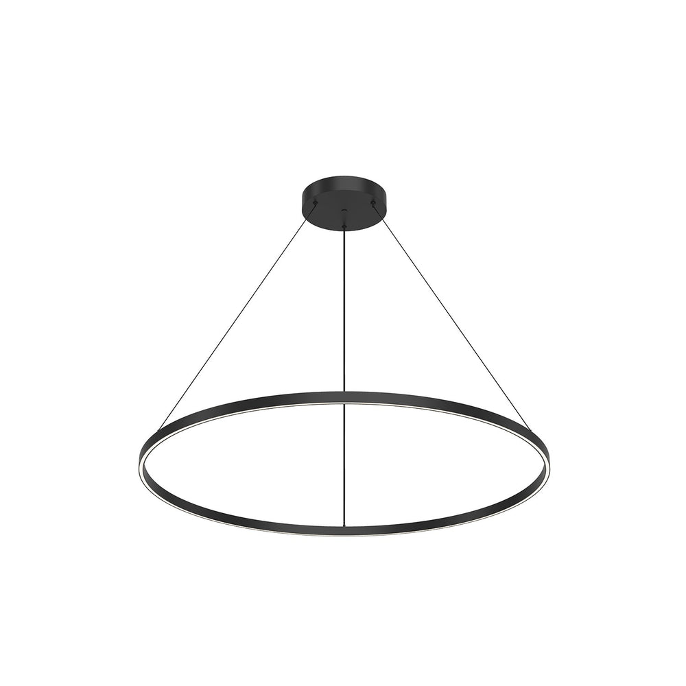 Kuzco Canada - LED Pendant - Cerchio - Black- Union Lighting Luminaires Decor