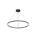 Kuzco Canada - LED Pendant - Cerchio - Black- Union Lighting Luminaires Decor