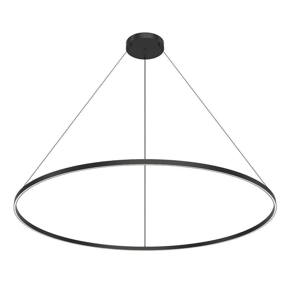 Kuzco Canada - LED Pendant - Cerchio - Black- Union Lighting Luminaires Decor