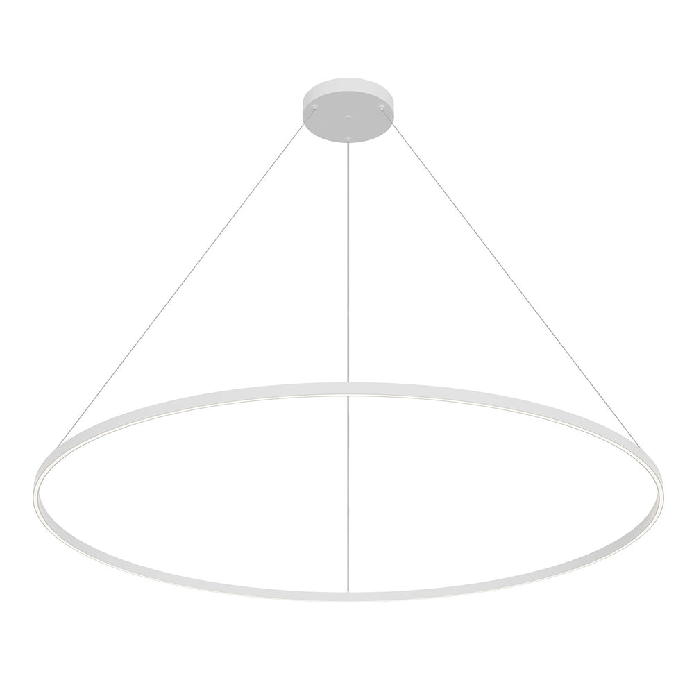 Kuzco Canada - LED Pendant - Cerchio - White- Union Lighting Luminaires Decor