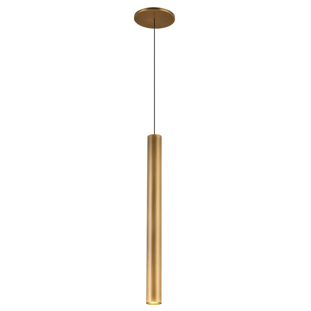 Kuzco Canada - LED Pendant - Mason - Vintage Brass- Union Lighting Luminaires Decor