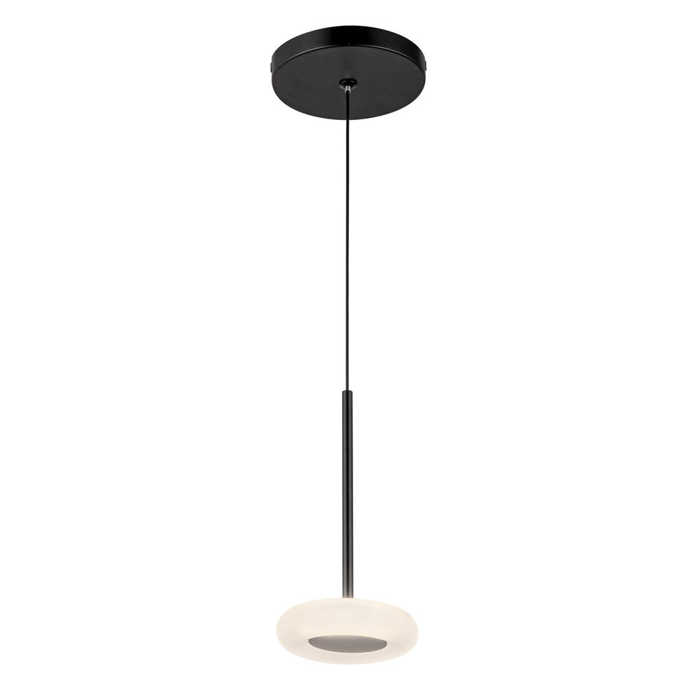 Kuzco Canada - LED Pendant - Stephord - Black/Frosted Glass- Union Lighting Luminaires Decor