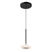 Kuzco Canada - LED Pendant - Stephord - Black/Frosted Glass- Union Lighting Luminaires Decor