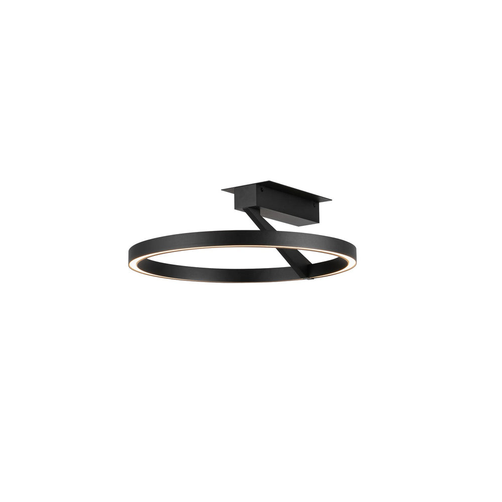 Kuzco Canada - LED Semi-Flush Mount - Roda - Black- Union Lighting Luminaires Decor