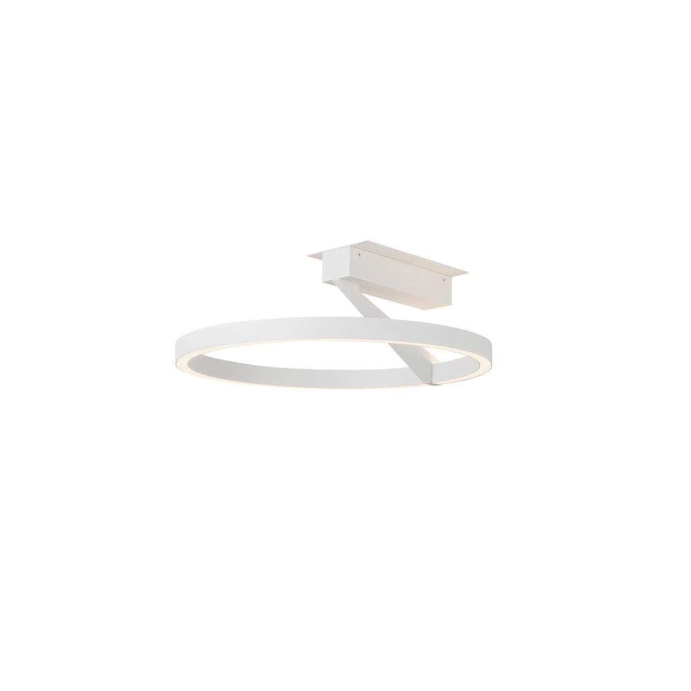 Kuzco Canada - LED Semi-Flush Mount - Roda - White- Union Lighting Luminaires Decor