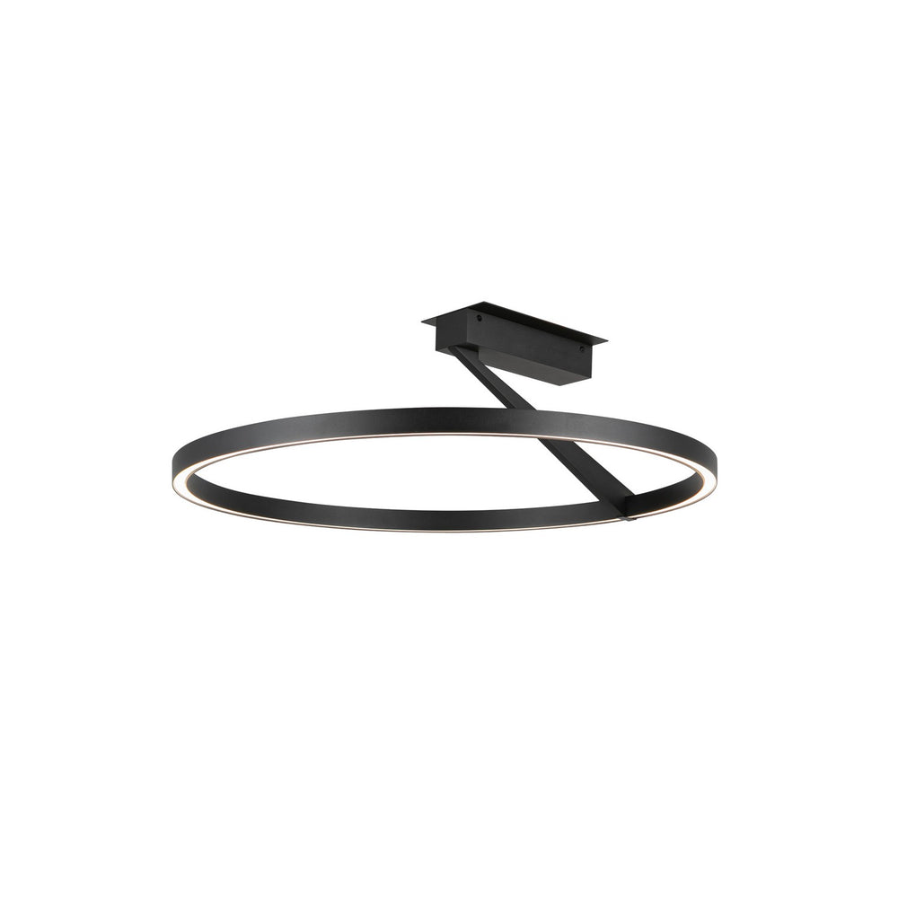 Kuzco Canada - LED Semi-Flush Mount - Roda - Black- Union Lighting Luminaires Decor