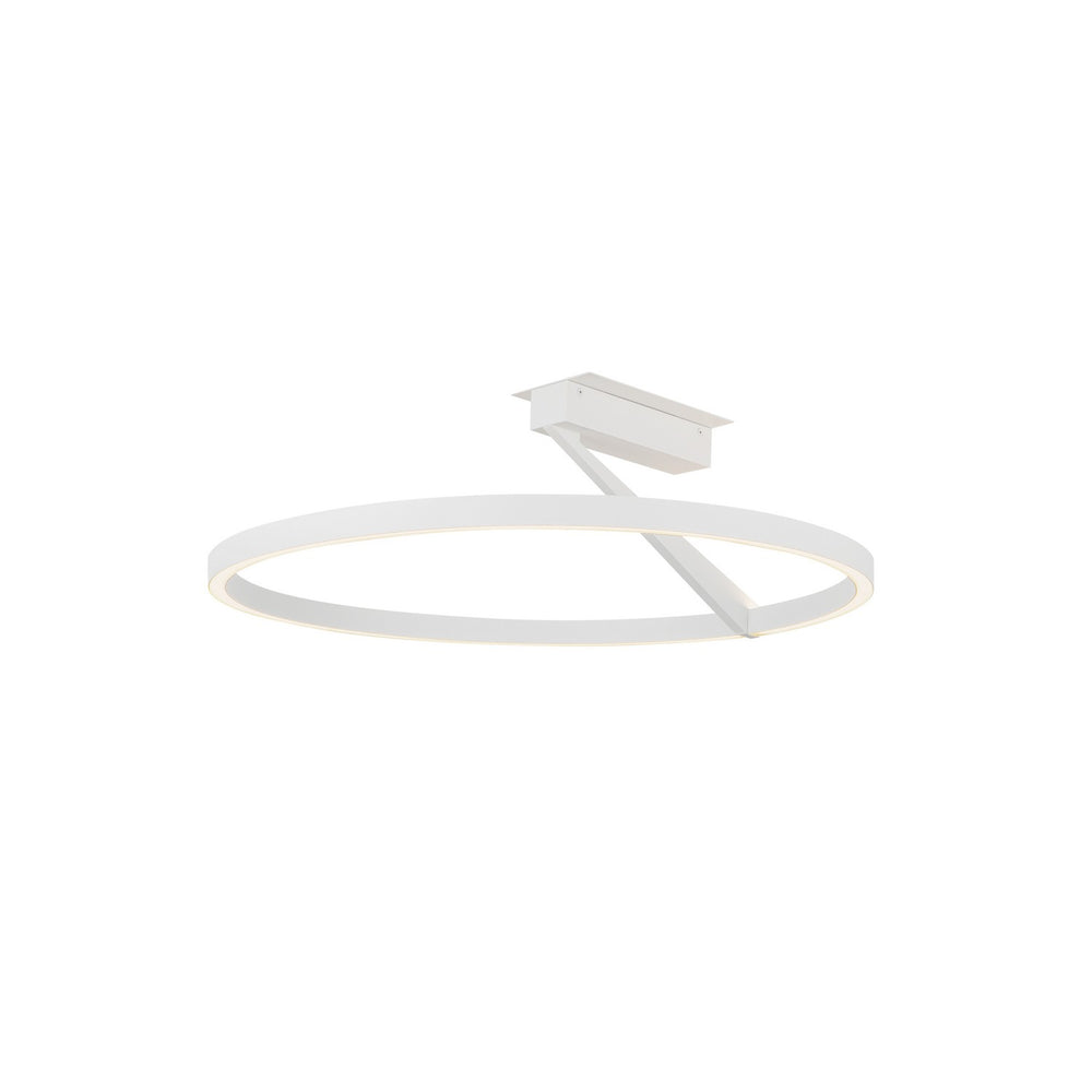 Kuzco Canada - LED Semi-Flush Mount - Roda - White- Union Lighting Luminaires Decor