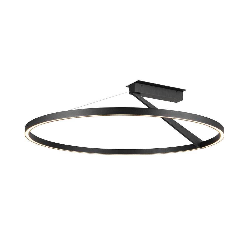 Kuzco Canada - LED Semi-Flush Mount - Roda - Black- Union Lighting Luminaires Decor