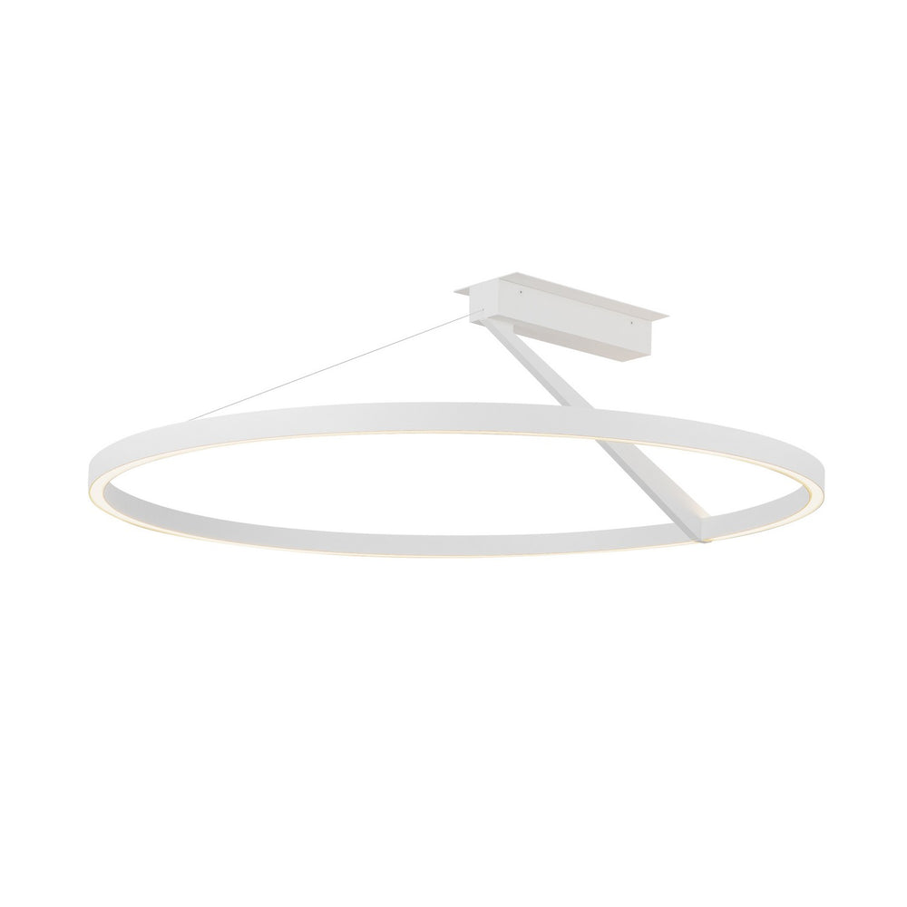 Kuzco Canada - LED Semi-Flush Mount - Roda - White- Union Lighting Luminaires Decor