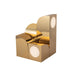 Kuzco Canada - LED Table Lamp - Gypsum - Polished Brass- Union Lighting Luminaires Decor