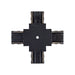 Kuzco Canada - Track X-Connector - Trilo Track - Black- Union Lighting Luminaires Decor