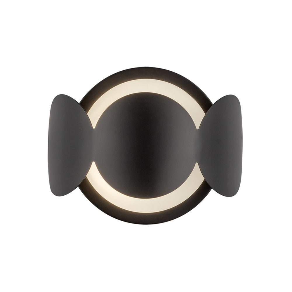 Kuzco Canada - One Light Wall Sconce - Ciel - Black/Opal Glass- Union Lighting Luminaires Decor