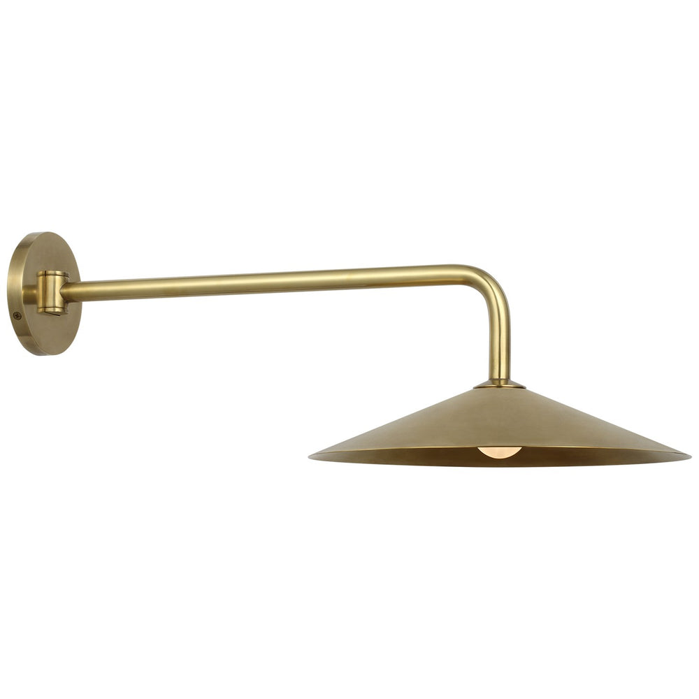 Visual Comfort Signature Canada - LED Wall Sconce - Ponce - Hand-Rubbed Antique Brass- Union Lighting Luminaires Decor