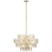 Visual Comfort Signature Canada - LED Chandelier - Gianna - Hand-Rubbed Antique Brass- Union Lighting Luminaires Decor