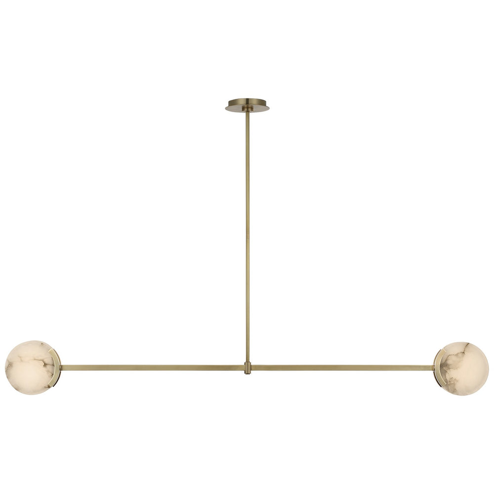 Visual Comfort Signature Canada - LED Pendant - Melange - Antique-Burnished Brass- Union Lighting Luminaires Decor
