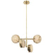Visual Comfort Signature Canada - LED Semi-Flush Mount - Melange - Antique-Burnished Brass- Union Lighting Luminaires Decor