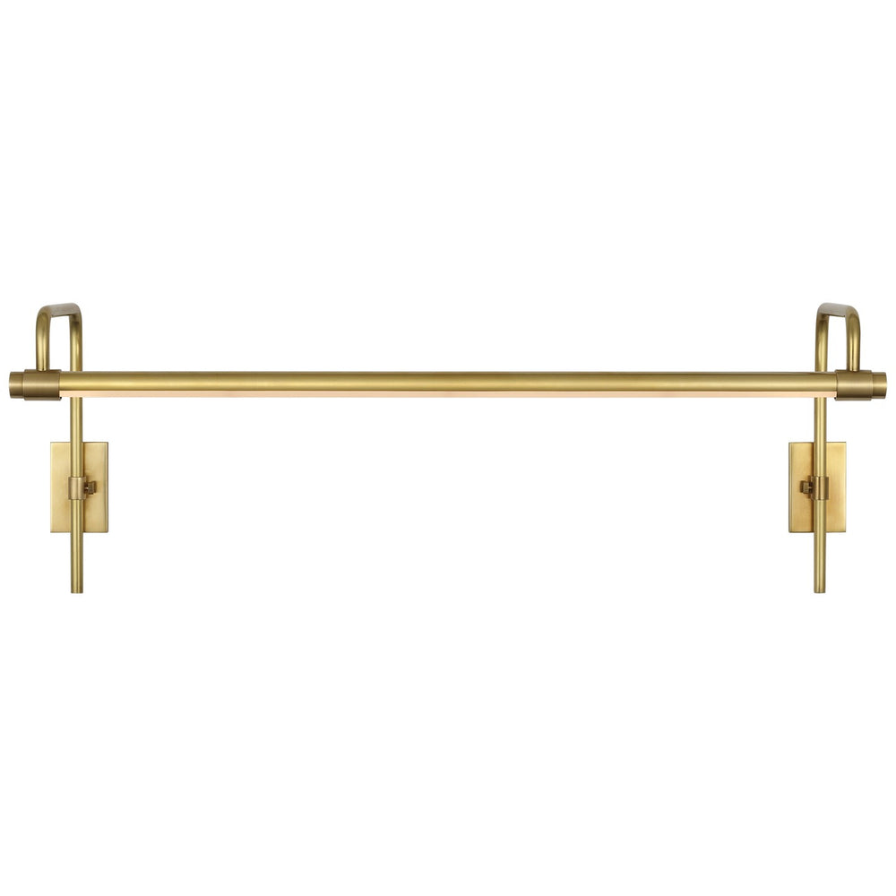 Visual Comfort Signature Canada - LED Picture Light - Kidd - Hand-Rubbed Antique Brass- Union Lighting Luminaires Decor