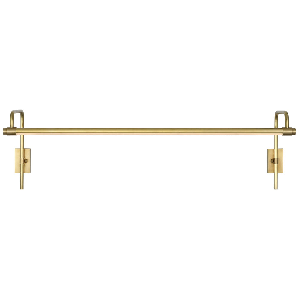 Visual Comfort Signature Canada - LED Picture Light - Kidd - Hand-Rubbed Antique Brass- Union Lighting Luminaires Decor