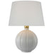 Visual Comfort Signature Canada - LED Table Lamp - Ponteil - Crackled Ivory- Union Lighting Luminaires Decor